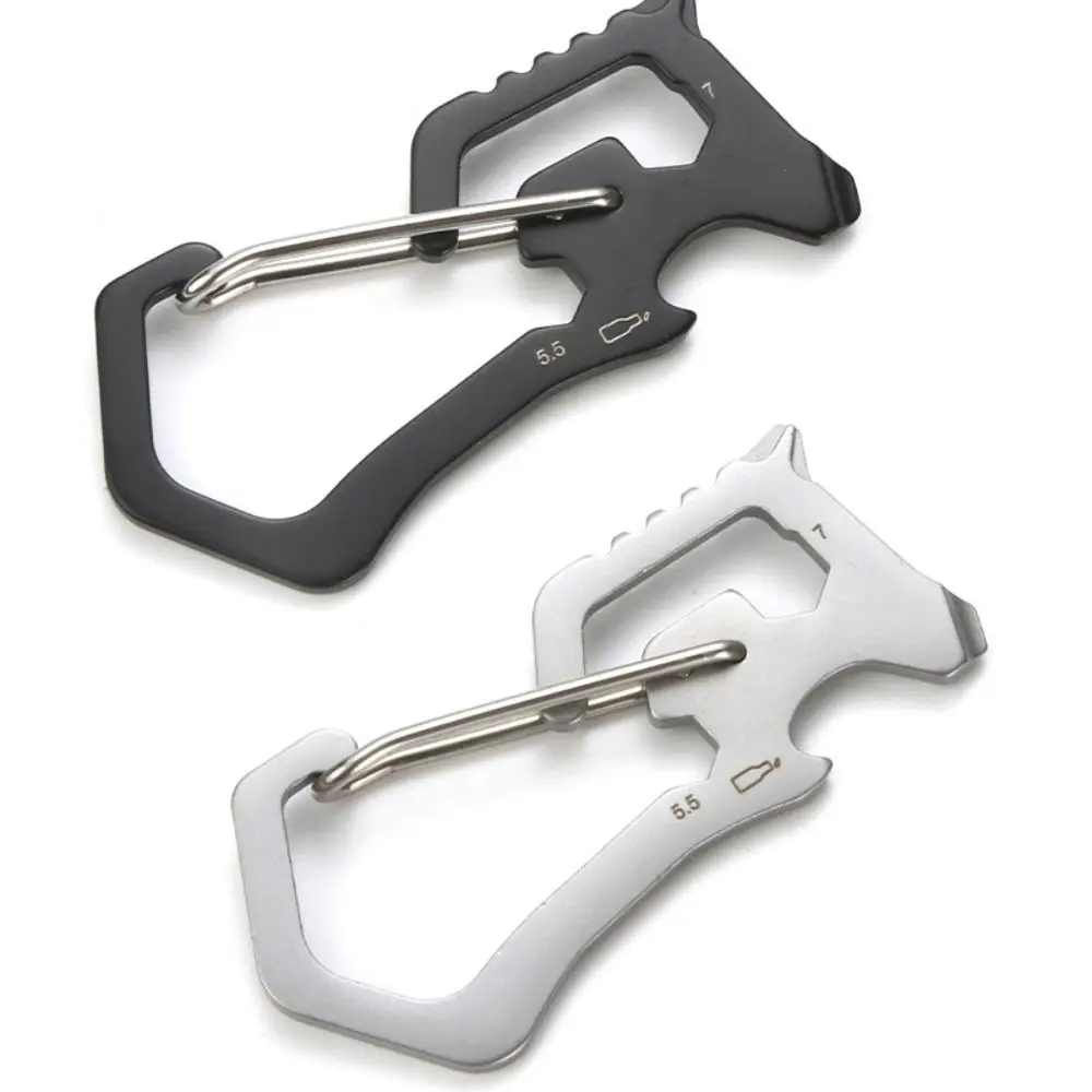 Keychain Multi Tool - Neue Edelstahl Karte Flaschenöffner Multi-funktionale Kleine