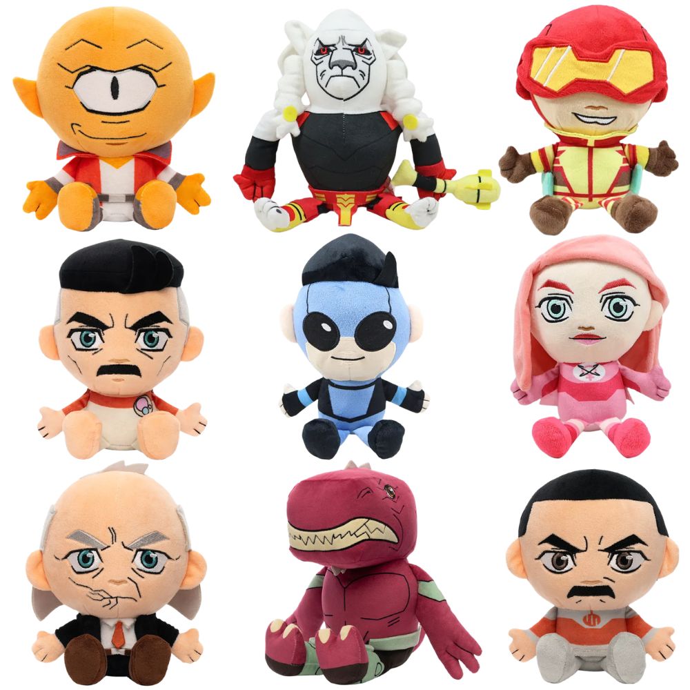 Men Accessories Gift Set - Unbesiegbarer Plüsch-Cartoon-Figur Omni Man Eve Mark