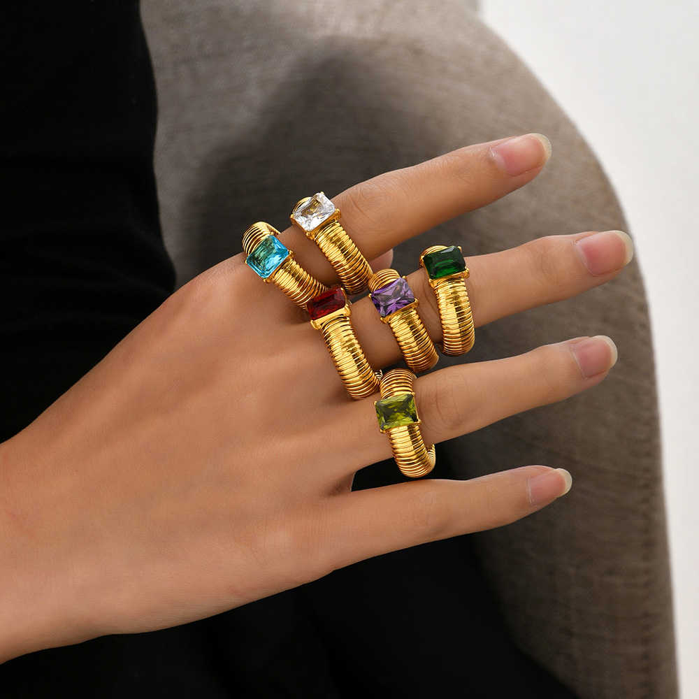Men'S Accessories Hand Bands - Spiral Ring Für Frauen Männer Luxus