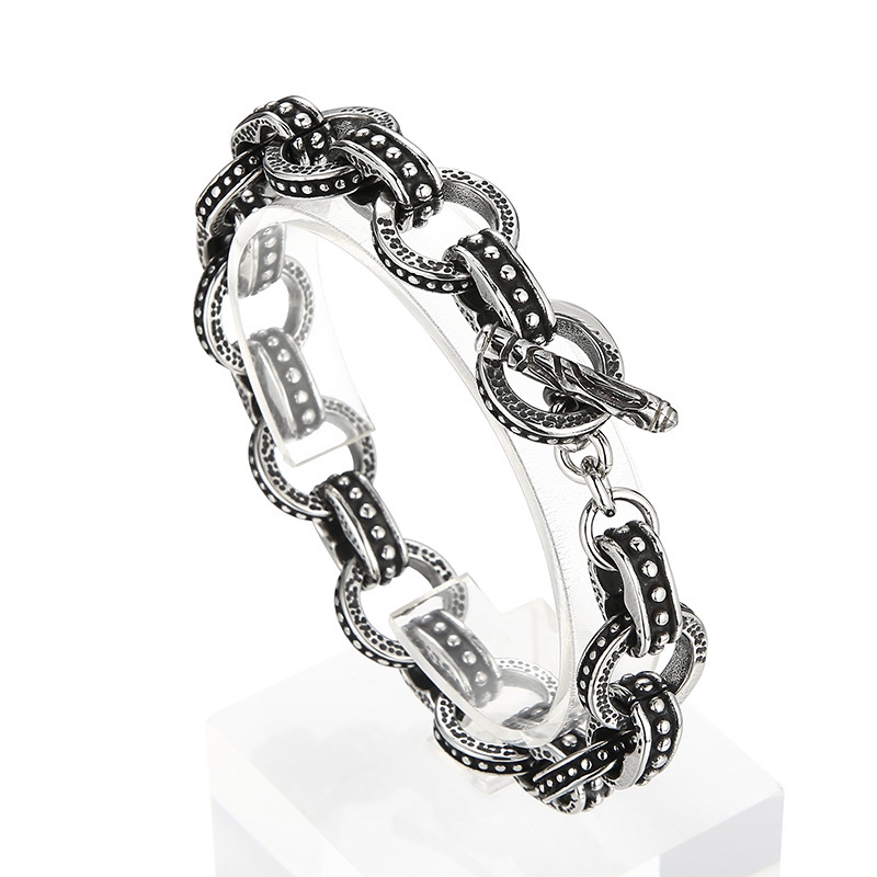 Men'S Accessories Hand Bands - 13mm Punk Retro Fahrrad Biker Kette