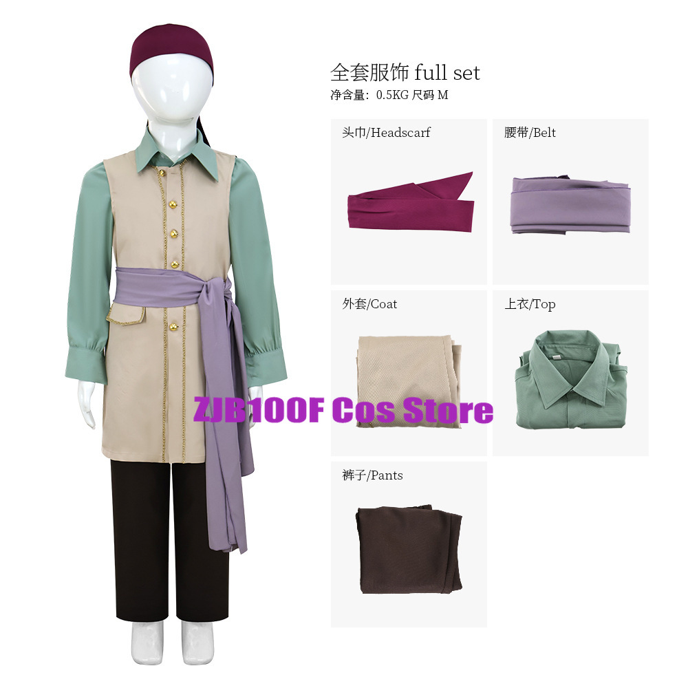 Men'S Accessories Clothing - Anime Captain Clark Cosplay Kostüm Uniform