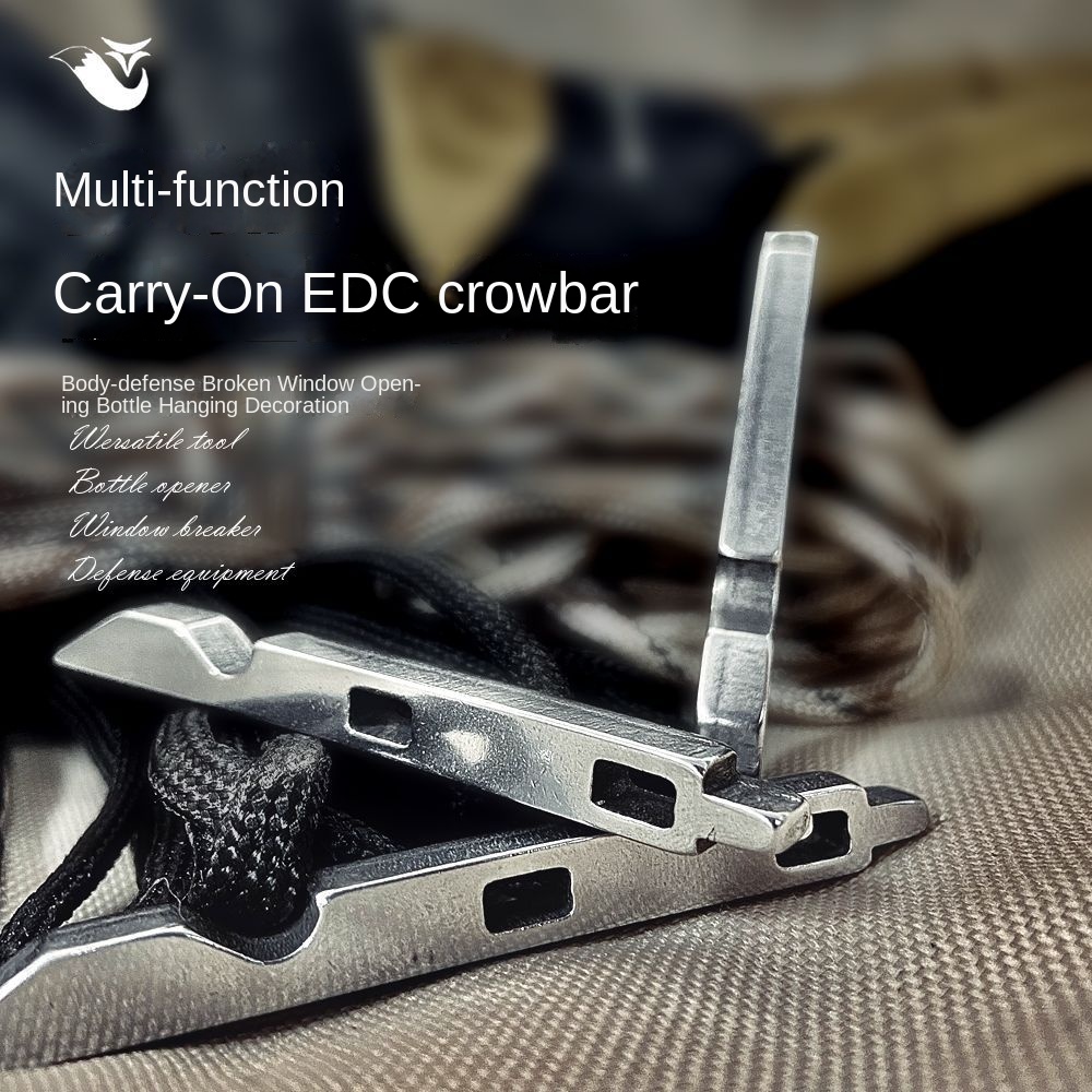 Keychain Multi Tool - Notfall-Schlüsselanhänger mit Fensterbrecher | EDC Auto-Notfallwerkzeug