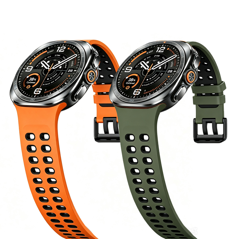 Men Accessories Website - Atmungsaktives Silikonarmband für Samsung Galaxy Watch