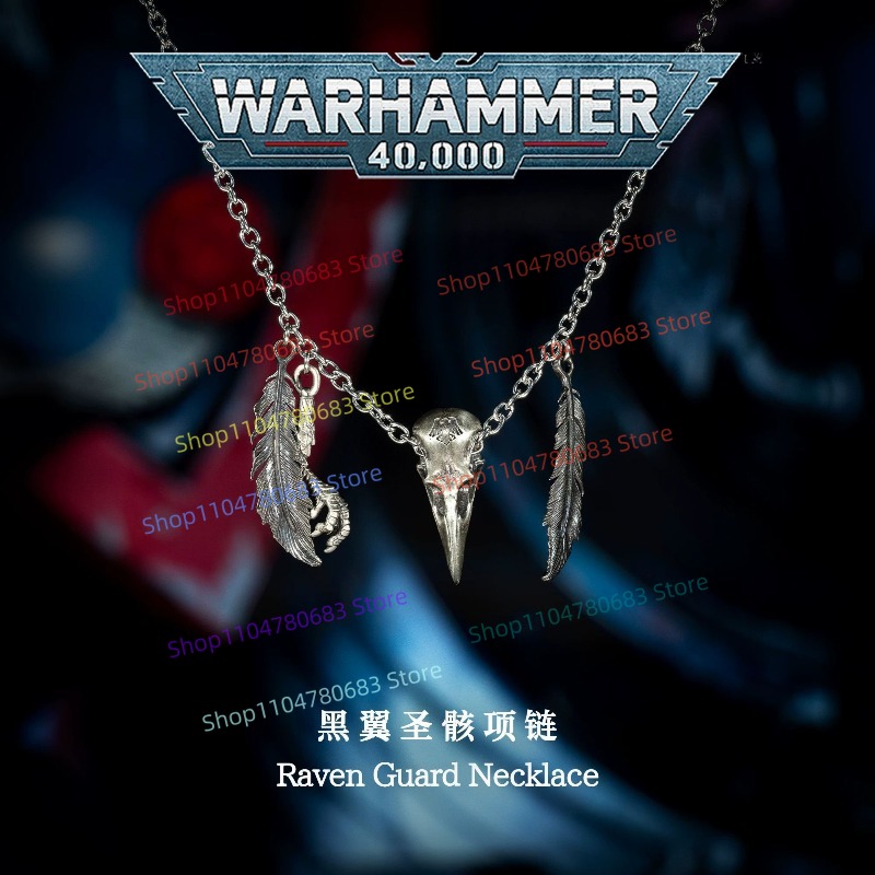 Men'S Accessories Clothing - 40K Raven Guard Halskette, Retro-Kleidungsornament, Trendiger