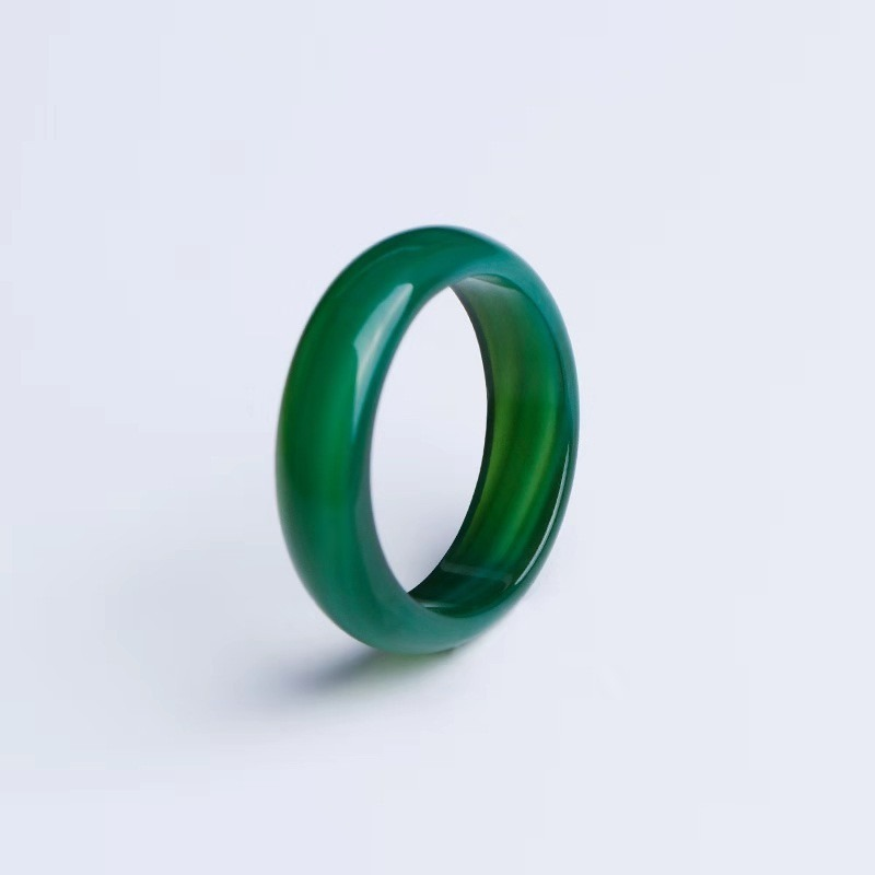 Men'S Accessories Hand Bands - Großhandel Natürliche Karneol Hand-geschnitzt Ringe Mode