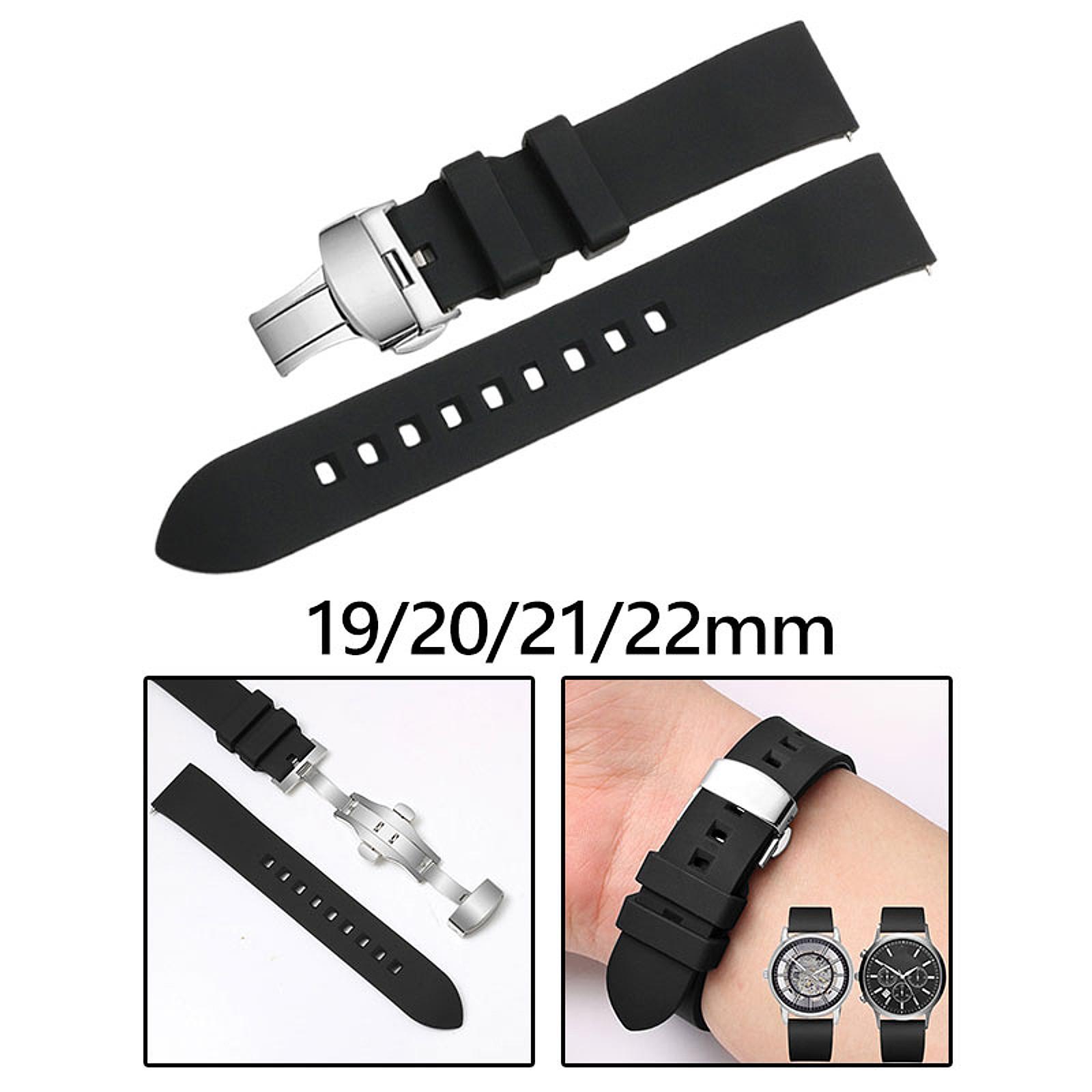 Men'S Accessories Premium - Silikon-Uhrenarmband, einfache Installation für Damen und