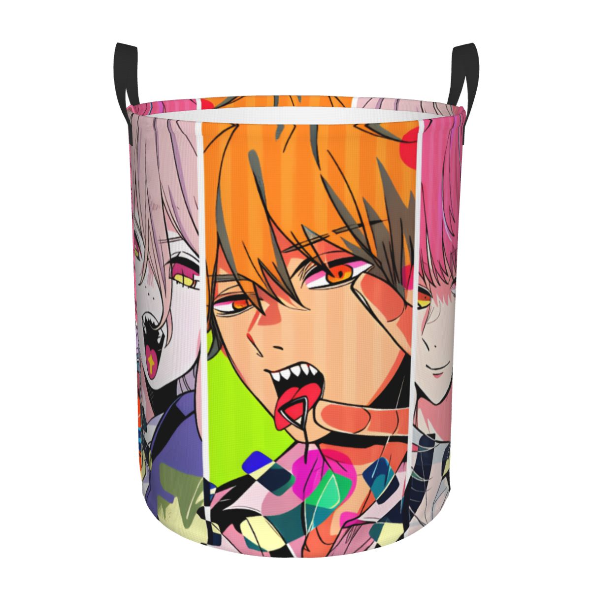 Men'S Accessories Clothing - Chainsaw Man Power Denji Wäschekorb, zusammenklappbar,