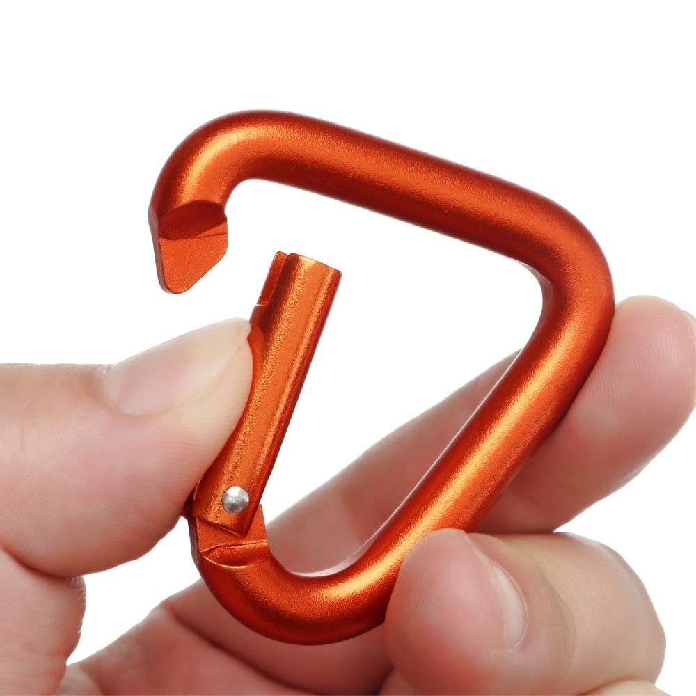 Keychain Multi Tool - Dreieck/Quadrat Bunte Karabiner Outdoor Camping Wandern