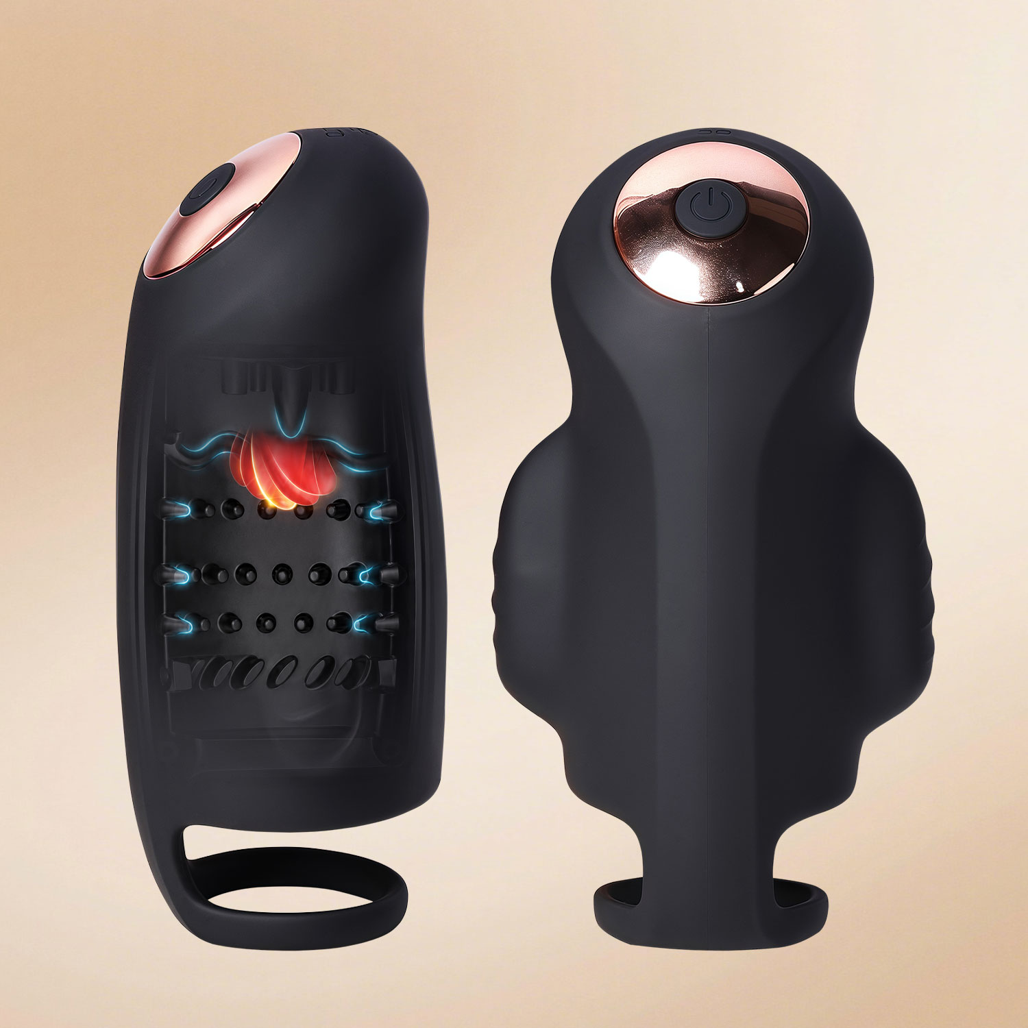 Men Accessories App - APP-gesteuerter Vibrator für Männer Penis-Verzögerungstrainer Männlicher