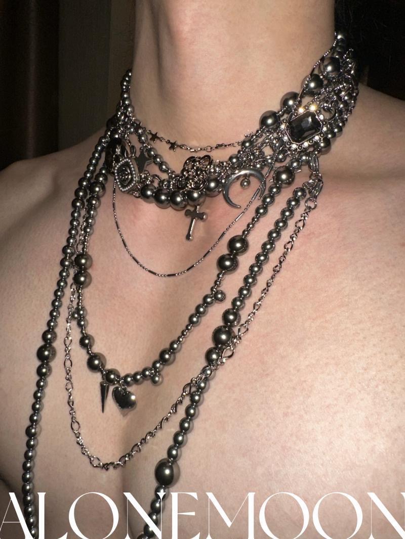 Men'S Accessories Clothing - Original Heavy Industry Titanstahl-Körperkette, Jeans-Körper, Kleidungszubehör,