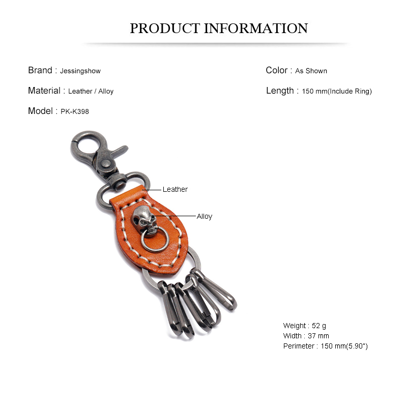 Jessingshow Leder KeyChain Hig – Men Accessories Pk Bewertung und Preis