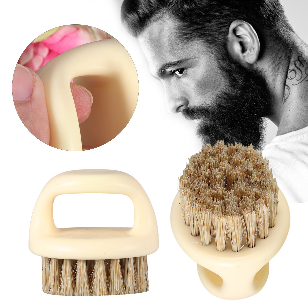 2-teiliges Bartbürsten-Set für – Men'S Accessories Premium Bewertung und Preis