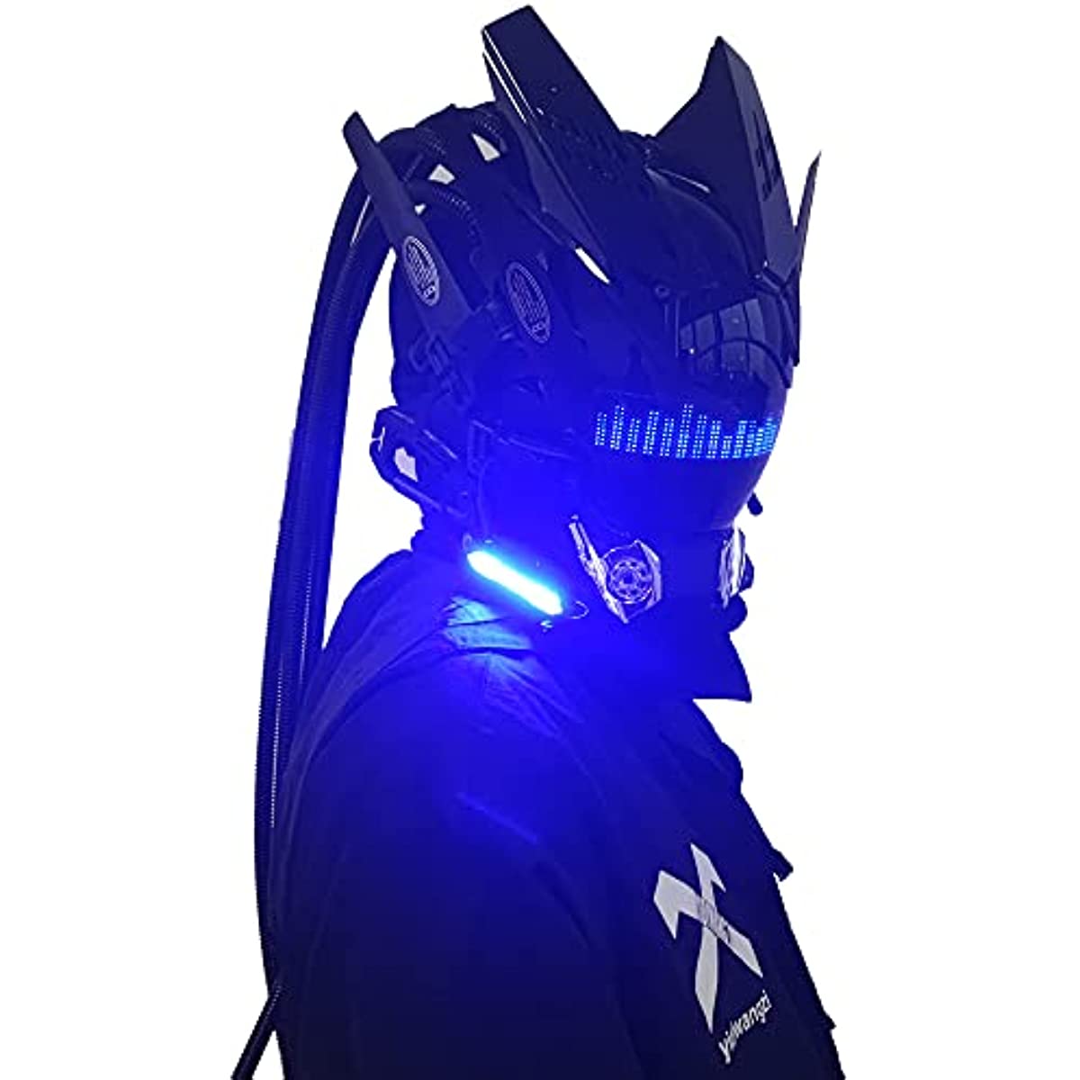 Cyberpunk Maske Cosplay für Mä – Men Accessories App Bewertung und Preis