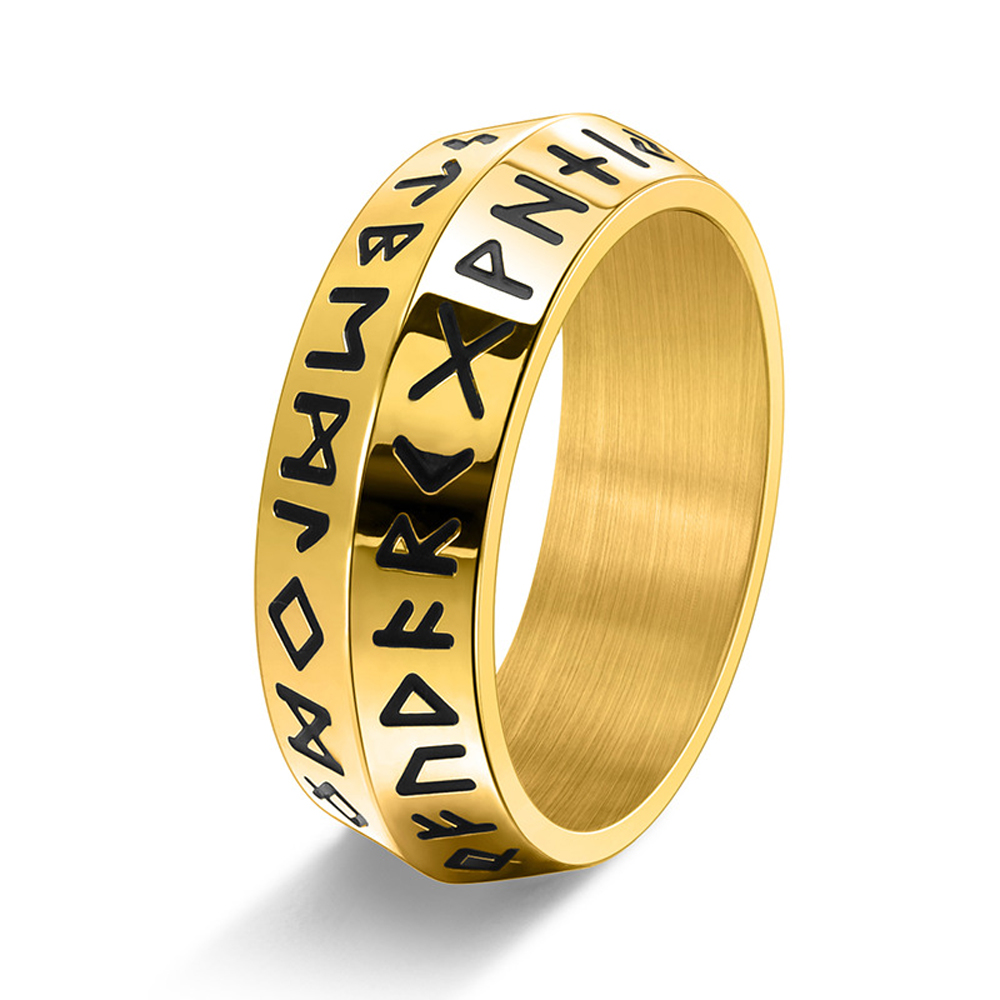 Viking-Ring mit doppelter abge – Men'S Accessories Hand Bands Bewertung und Preis