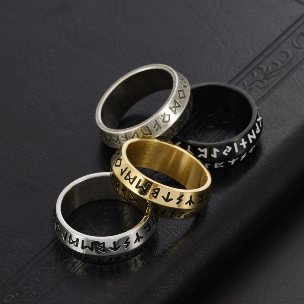 Viking-Ring mit doppelter abge – Men'S Accessories Hand Bands Bewertung und Preis