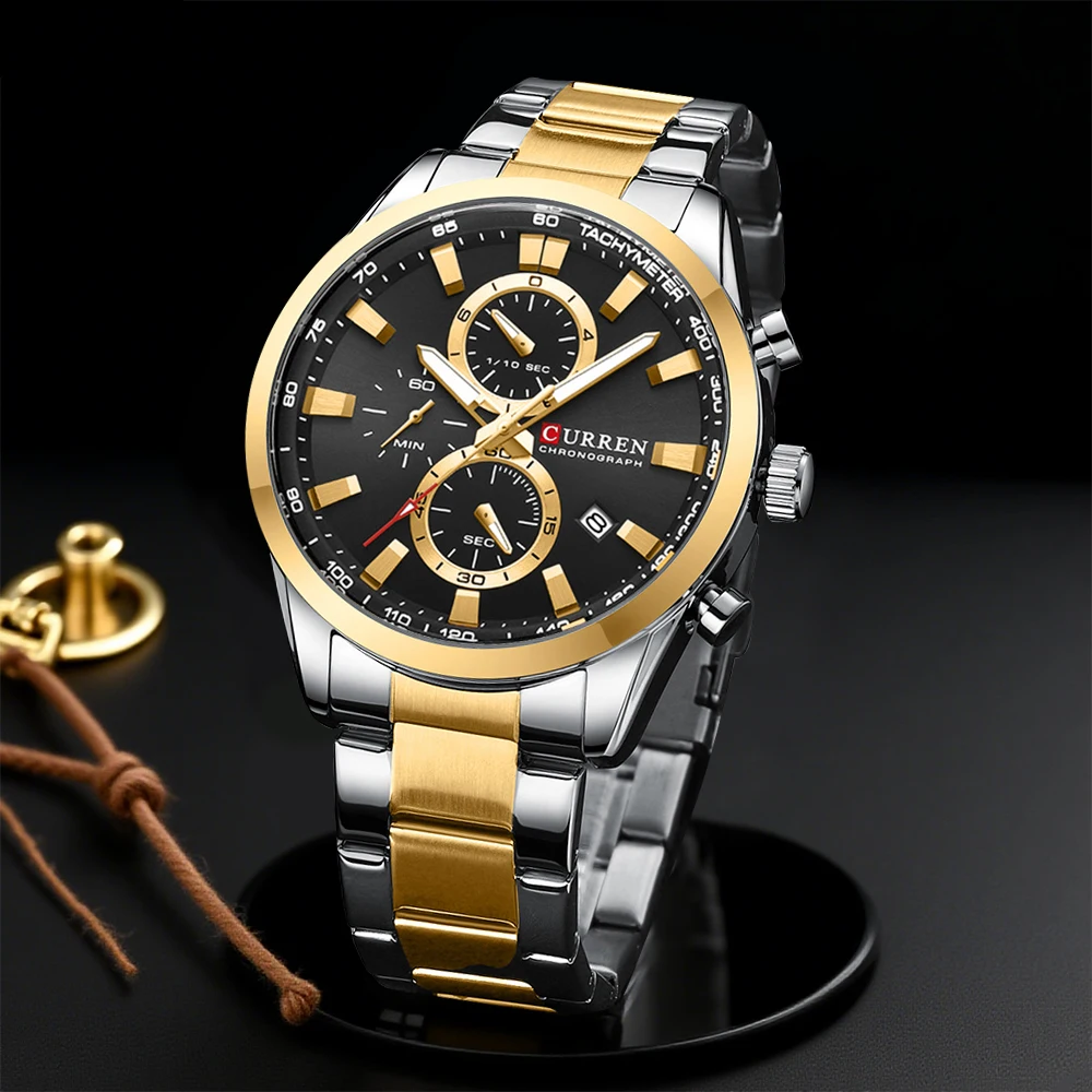 CURREN Casual Quarz Chrono Spo – Men'S Accessories And Jewelry Bewertung und Preis