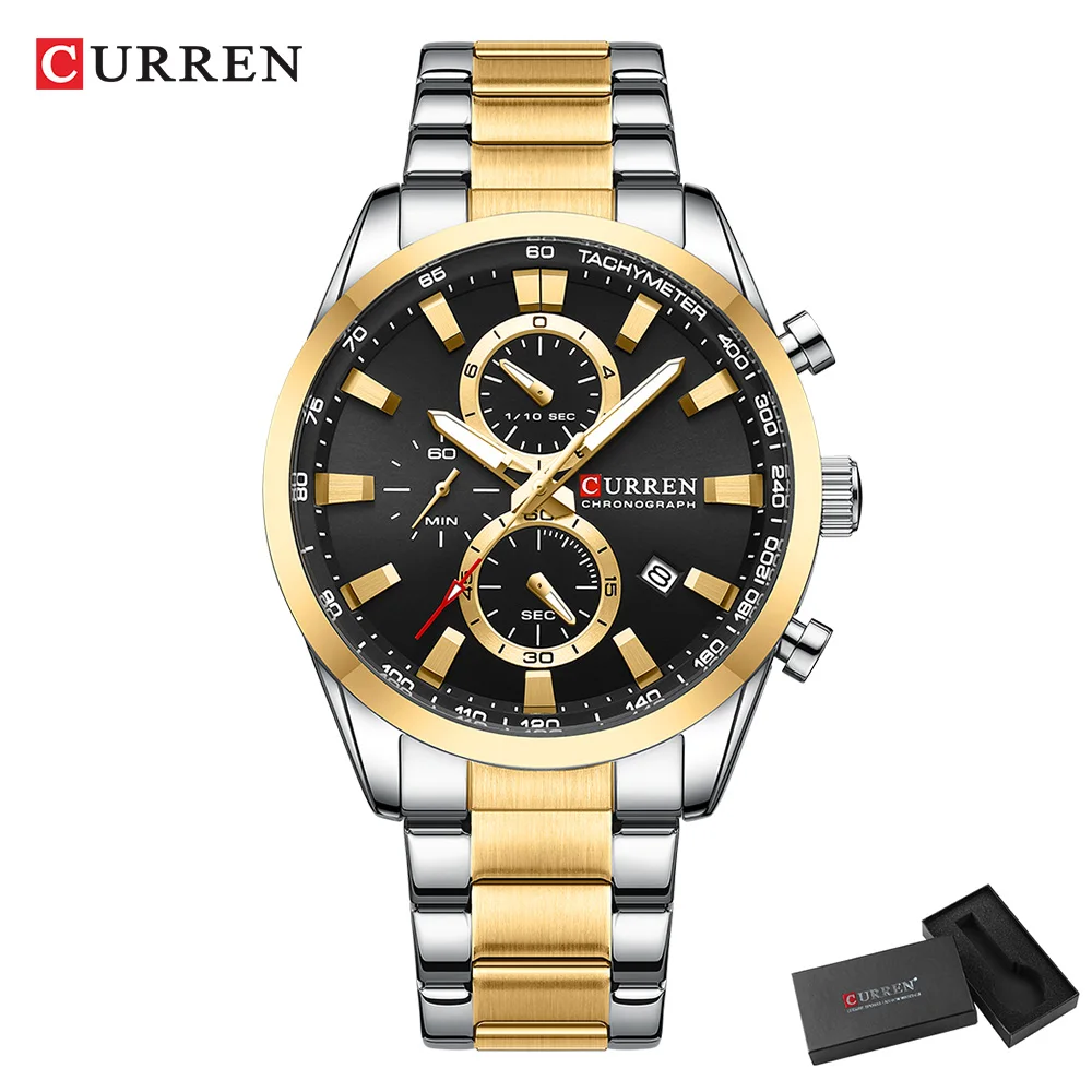CURREN Casual Quarz Chrono Spo – Men'S Accessories And Jewelry Bewertung und Preis