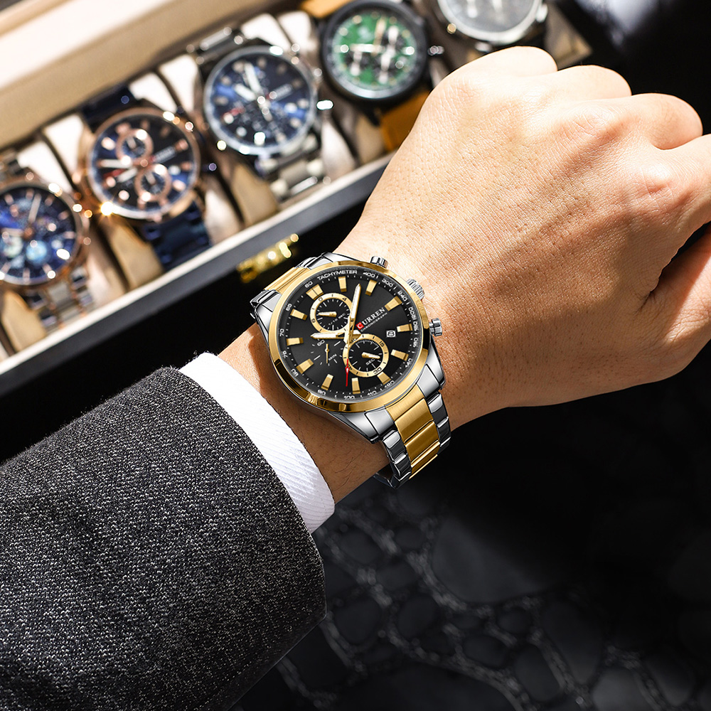 CURREN Casual Quarz Chrono Spo – Men'S Accessories And Jewelry Bewertung und Preis