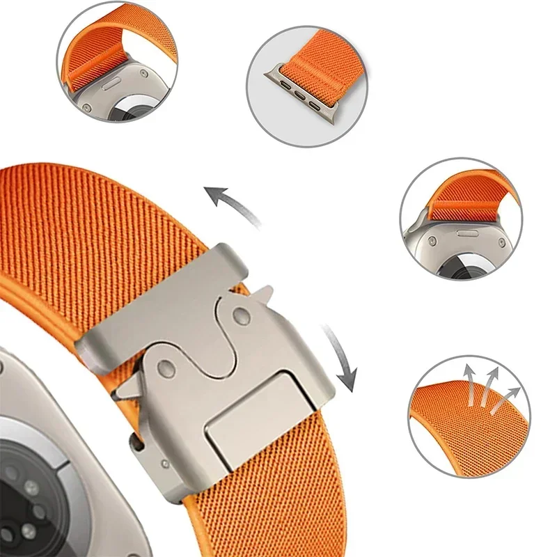 Fallschirmarmband für Apple Wa – Men Accessories Website Bewertung und Preis