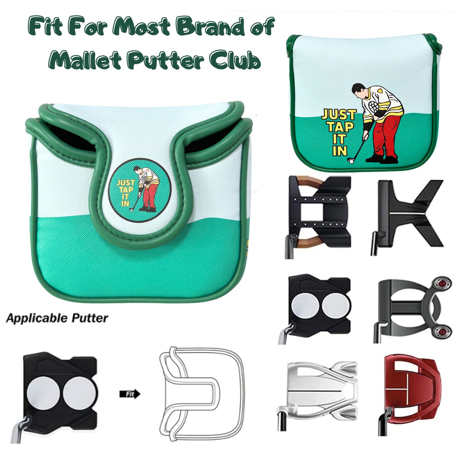 Lustige pu Leder Golf Putter A – Men'S Accessories Premium Bewertung und Preis