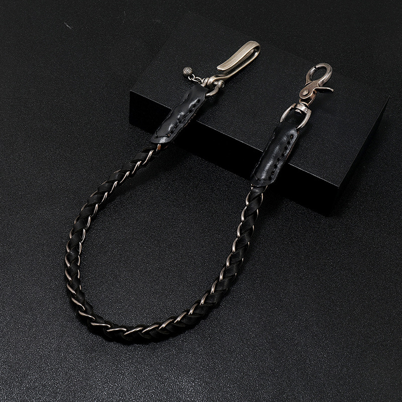 Männer Punk Stil Echtes Leder  – Men Accessories Pk Bewertung und Preis