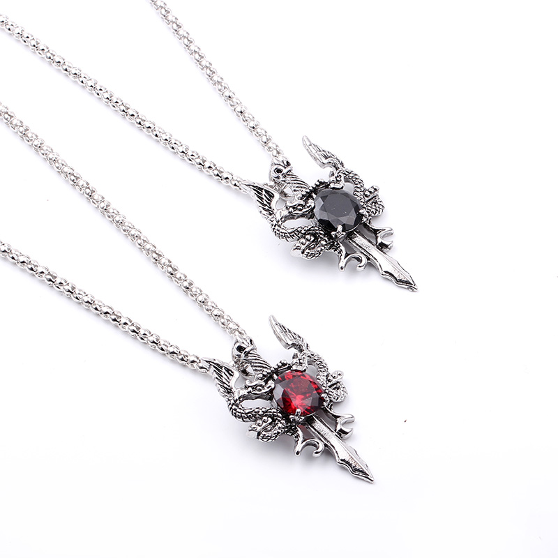 Doppeldrachen-Halskette mit sc – Men'S Accessories And Jewelry Bewertung und Preis