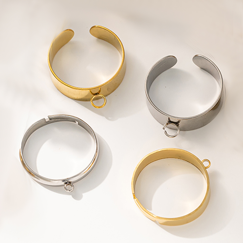 5 teile/los Edelstahl Gold Far – Men'S Accessories Rings Bewertung und Preis