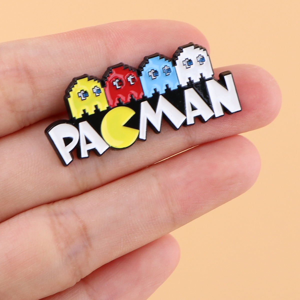 Pac-Man Spiel Brosche Ansteckn – Men'S Accessories Clothing Bewertung und Preis