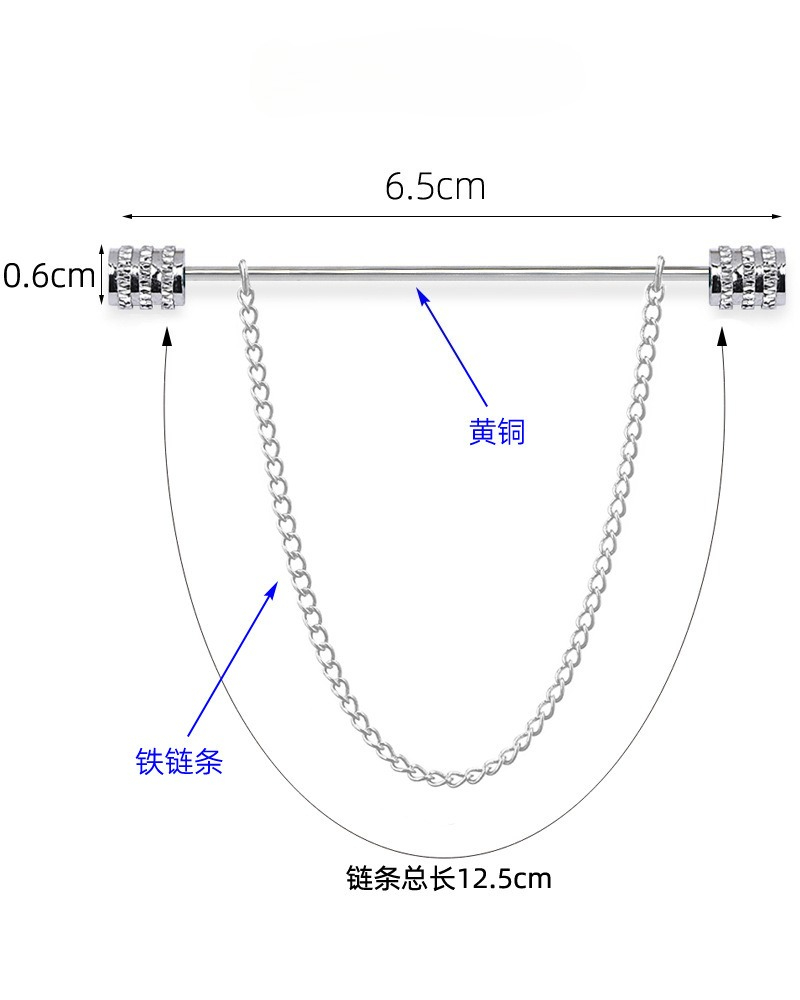 Neue Herrenbrosche für Hemden  – Men'S Accessories And Jewelry Bewertung und Preis