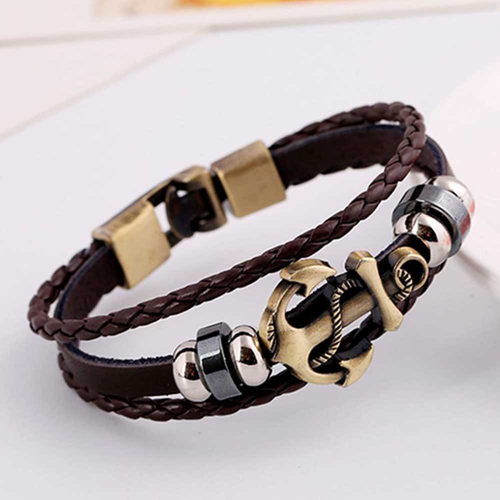Multi Layered Vintage Leder Se – Men Accessories Pk Bewertung und Preis